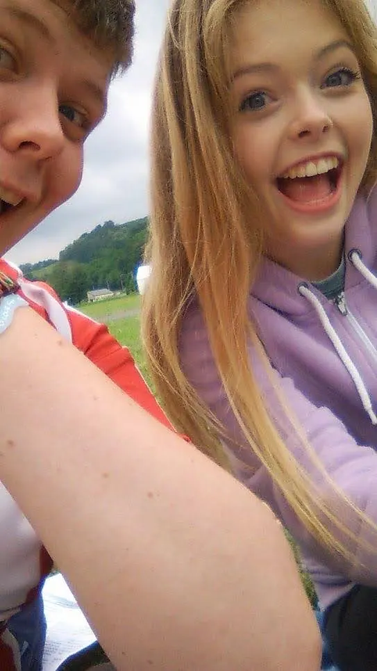 Declan and Anna in 2014.