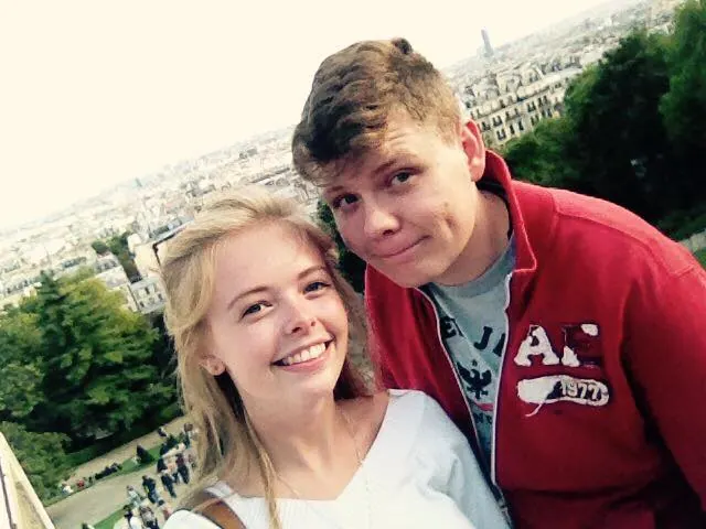 Declan and Anna in 2015.