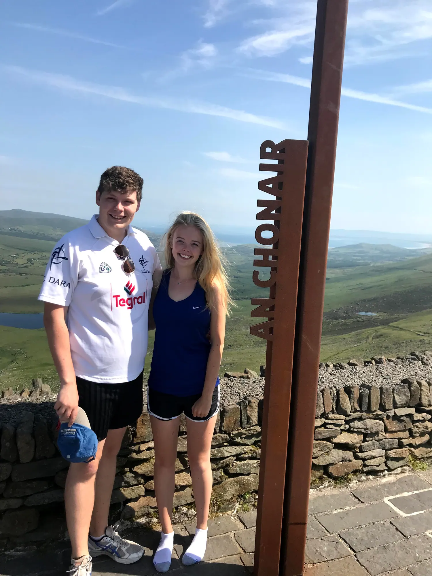 Declan and Anna in 2017.