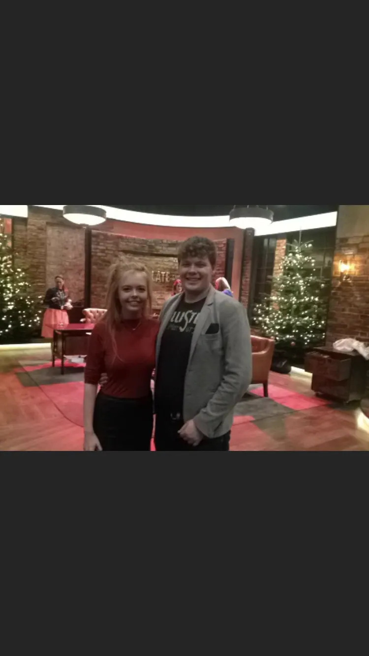 Declan and Anna in 2017.