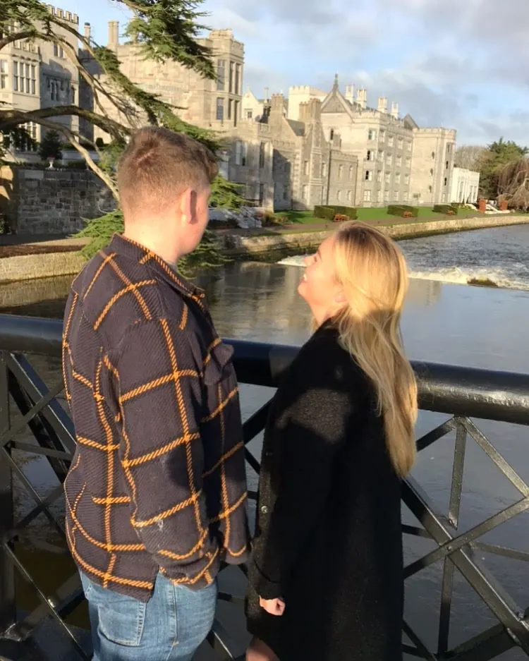 Declan and Anna in 2018.