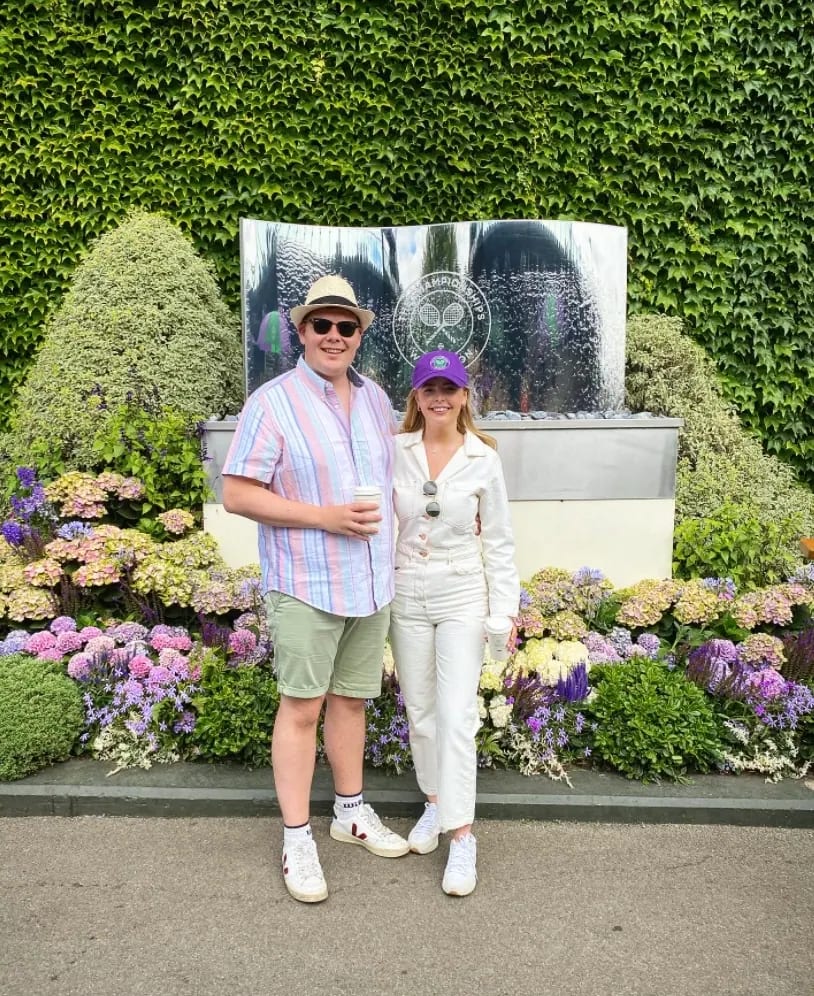 Declan and Anna in 2021.