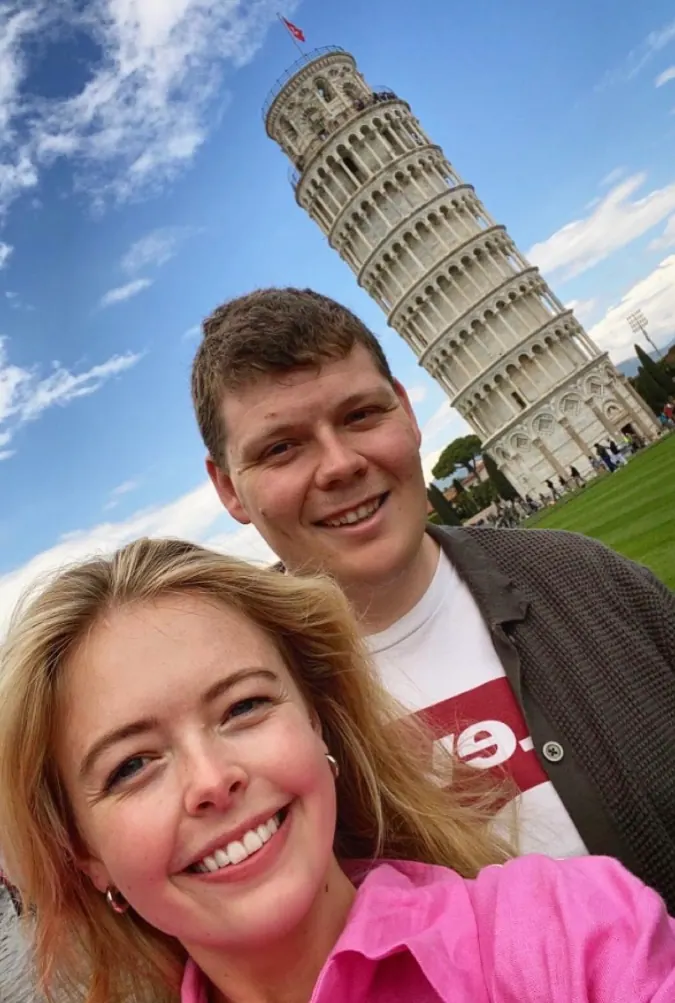 Declan and Anna in 2022.