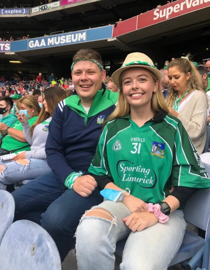 Declan and Anna in 2022.